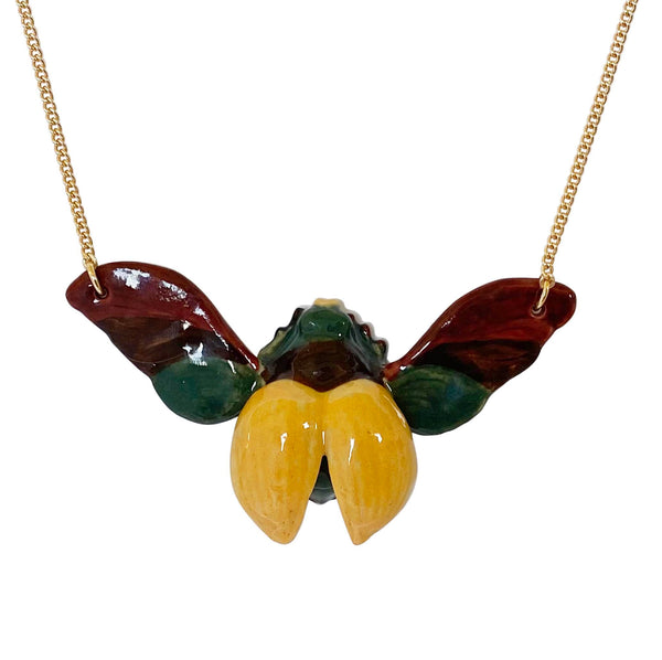 Scarab Beetle Necklace
