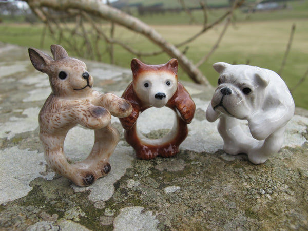 Brown Rabbit Ring