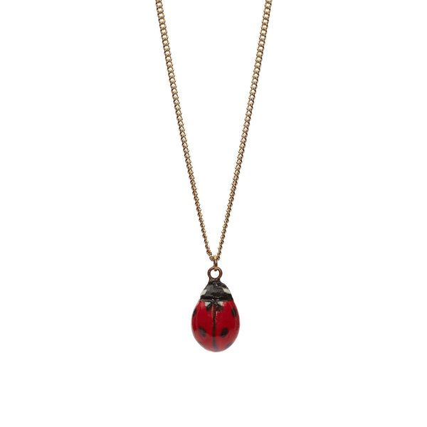 Perfectly Imperfect Tiny Ladybird Necklace
