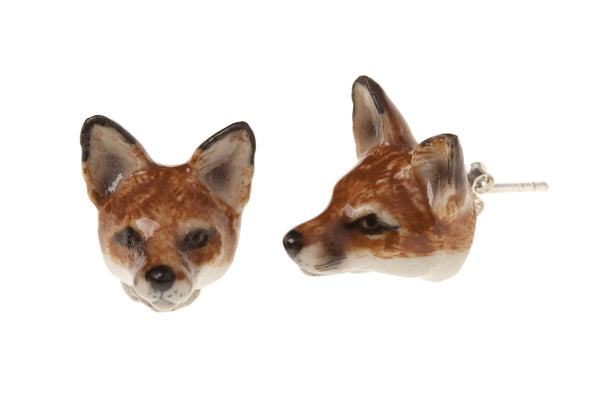 Perfectly Imperfect Fox Earrings