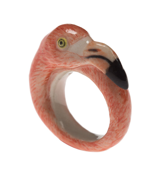 Perfectly Imperfect Flamingo Ring