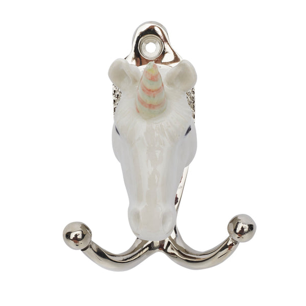 Delightfully Broken Pastel Unicorn Head Hook