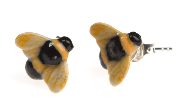 Perfectly Imperfect Bee Stud Earrings
