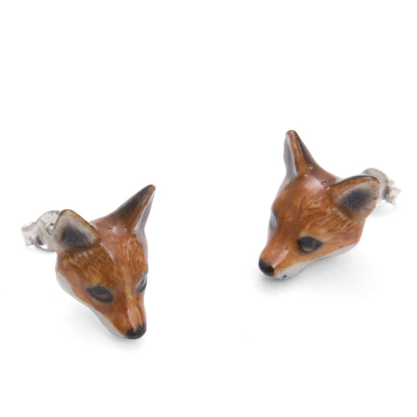 Perfectly Imperfect Fox stud Earrings