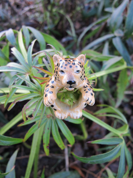 Perfectly Imperfect Leonard the Leopard Ring