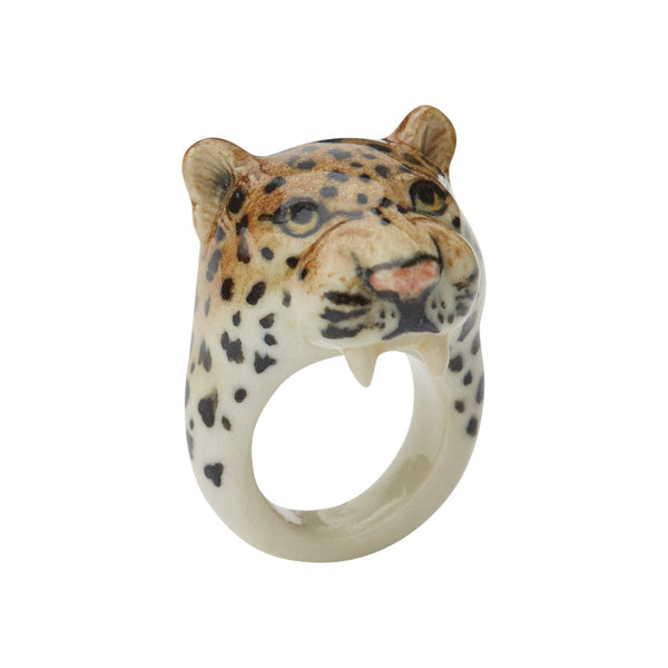 Perfectly Imperfect Roaring Leopard Ring