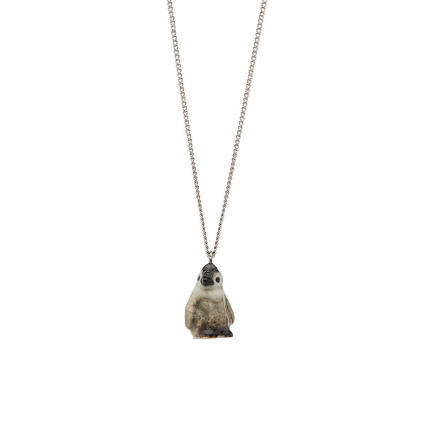 Perfectly Imperfect Tiny Baby Penguin Necklace