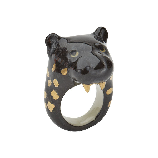 Perfectly Imperfect Roaring Panther Ring