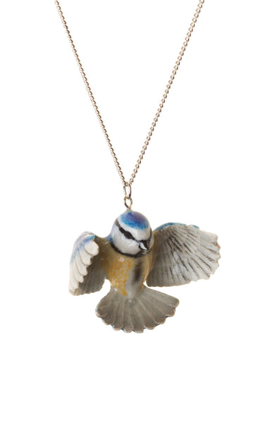 Perfectly Imperfect Blue Tit Necklace