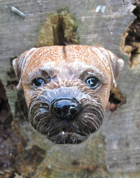Perfectly Imperfect Border Terrier Doorknob