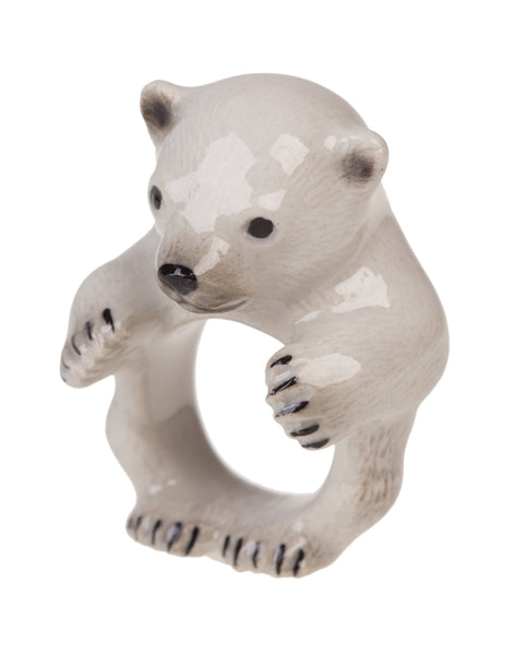 Perfectly Imperfect Baby Polar Bear Ring