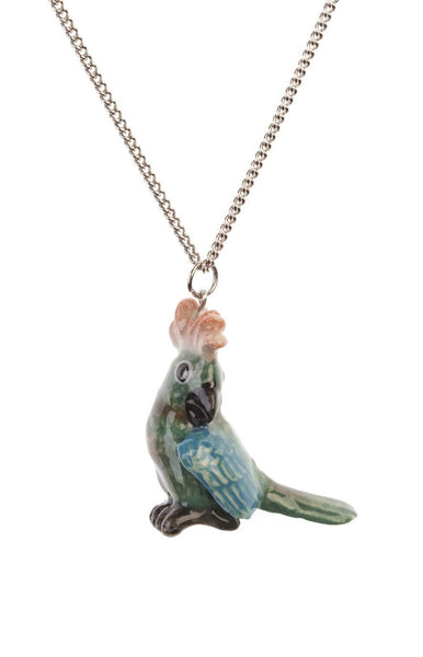 Perfectly Imperfect Small Parrot necklace