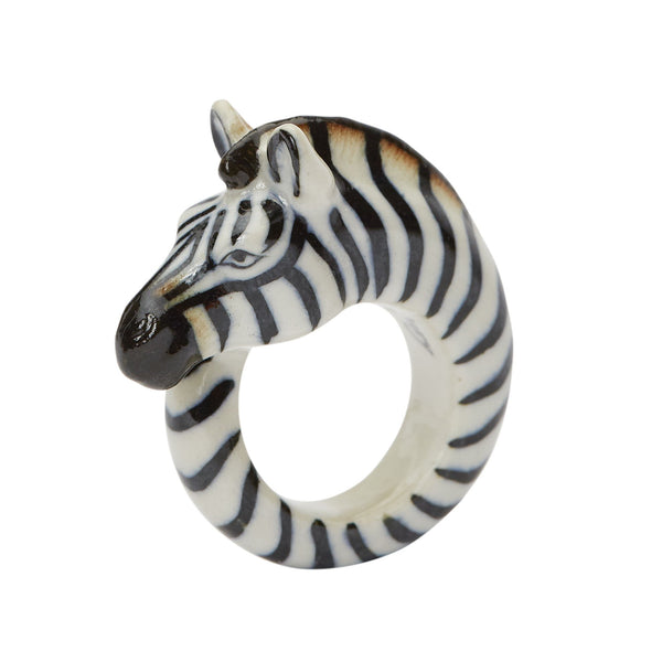 Perfectly Imperfect Zebra Ring